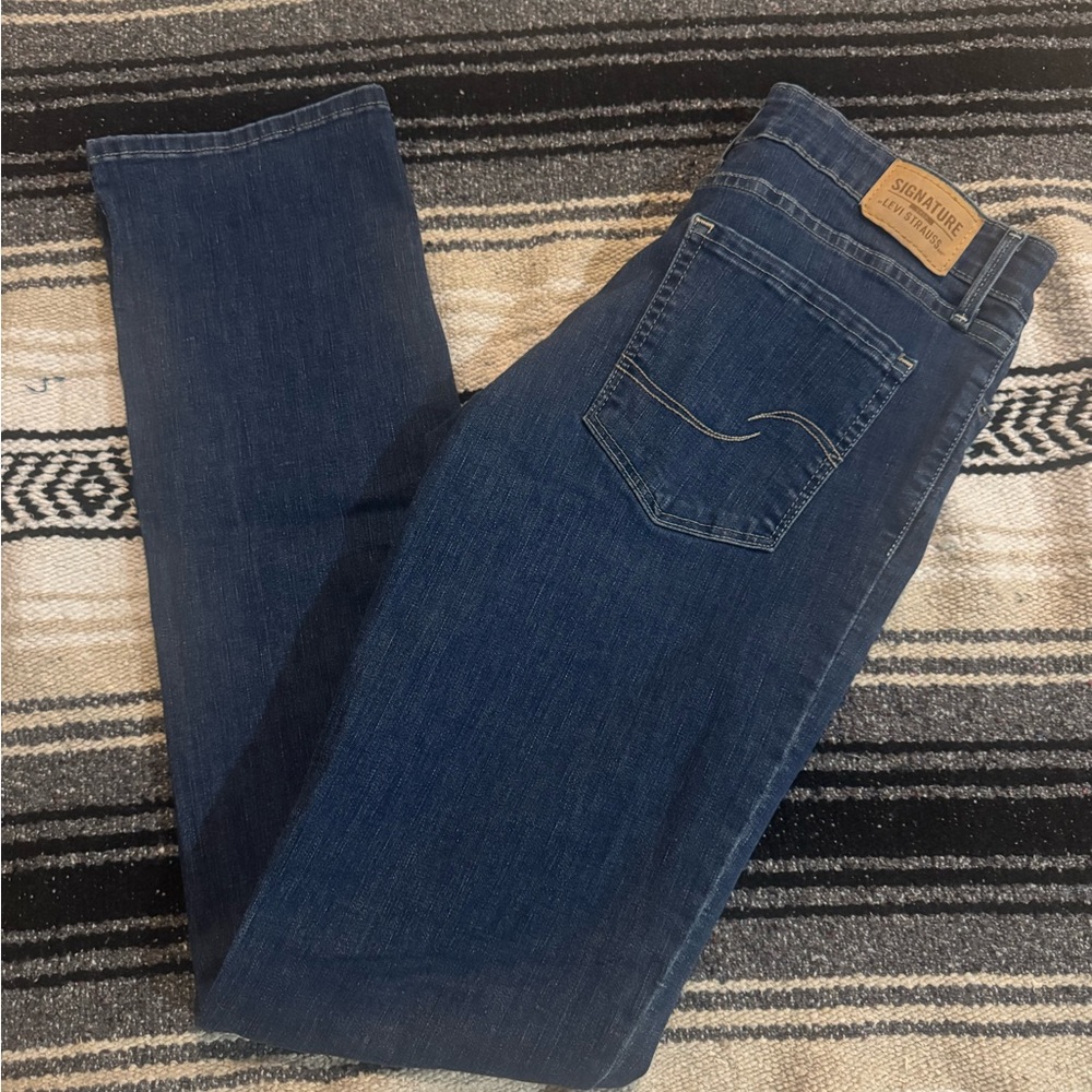 Signature by Levi Strauss Dark Blue Denim
